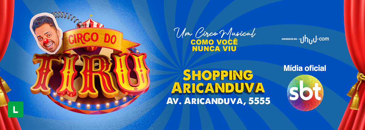 Cartaz Abracadabra Circo do Tiru