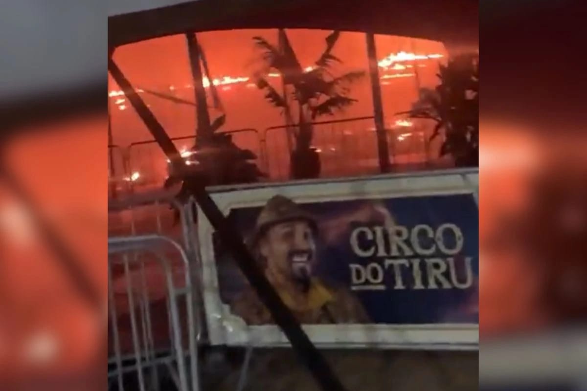 Circo queimado